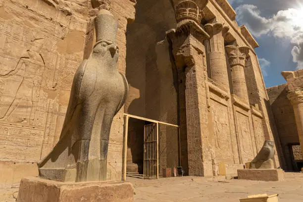 entrance of horus temple