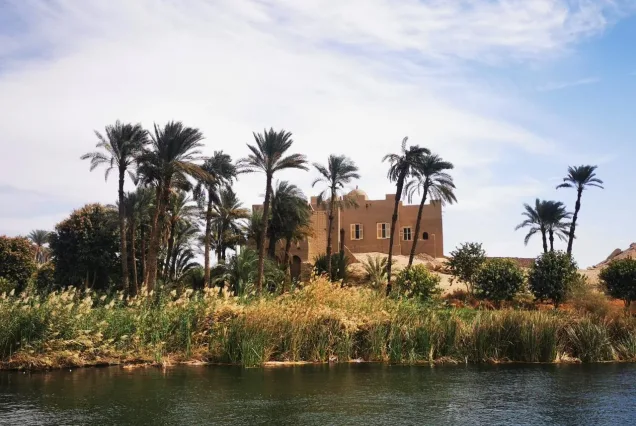 house in an island